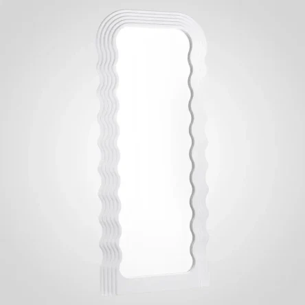 Настенное интерьерное большое зеркало волна АВАНГАРД