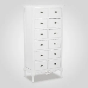 Комод Деревянный Белый "White Perfection"