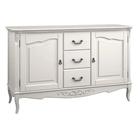 Комод широкий 3 ящика + 2 распашных фасада