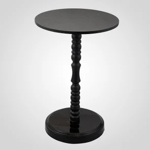 Столик винтаж черный