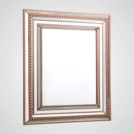 Интерьерное зеркало "Brown points"