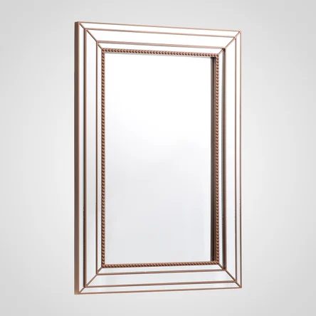 Интерьерное зеркало "Brown points"