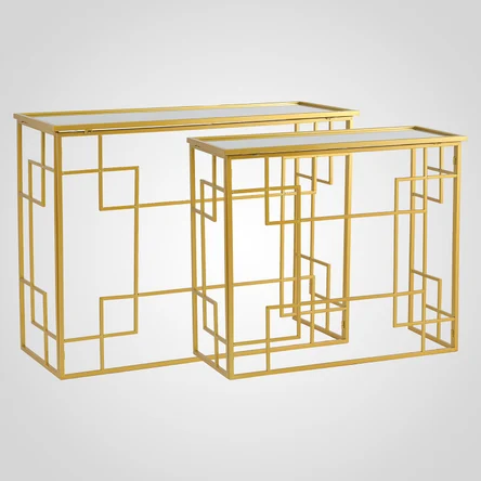 Консольный столик комплект из двух штук Rectangular Shape